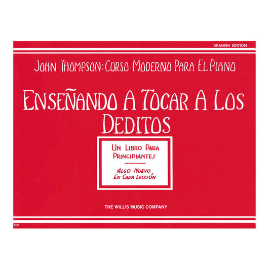 Thompson, Enseñando a tocar a los deditos, metodo piano, español